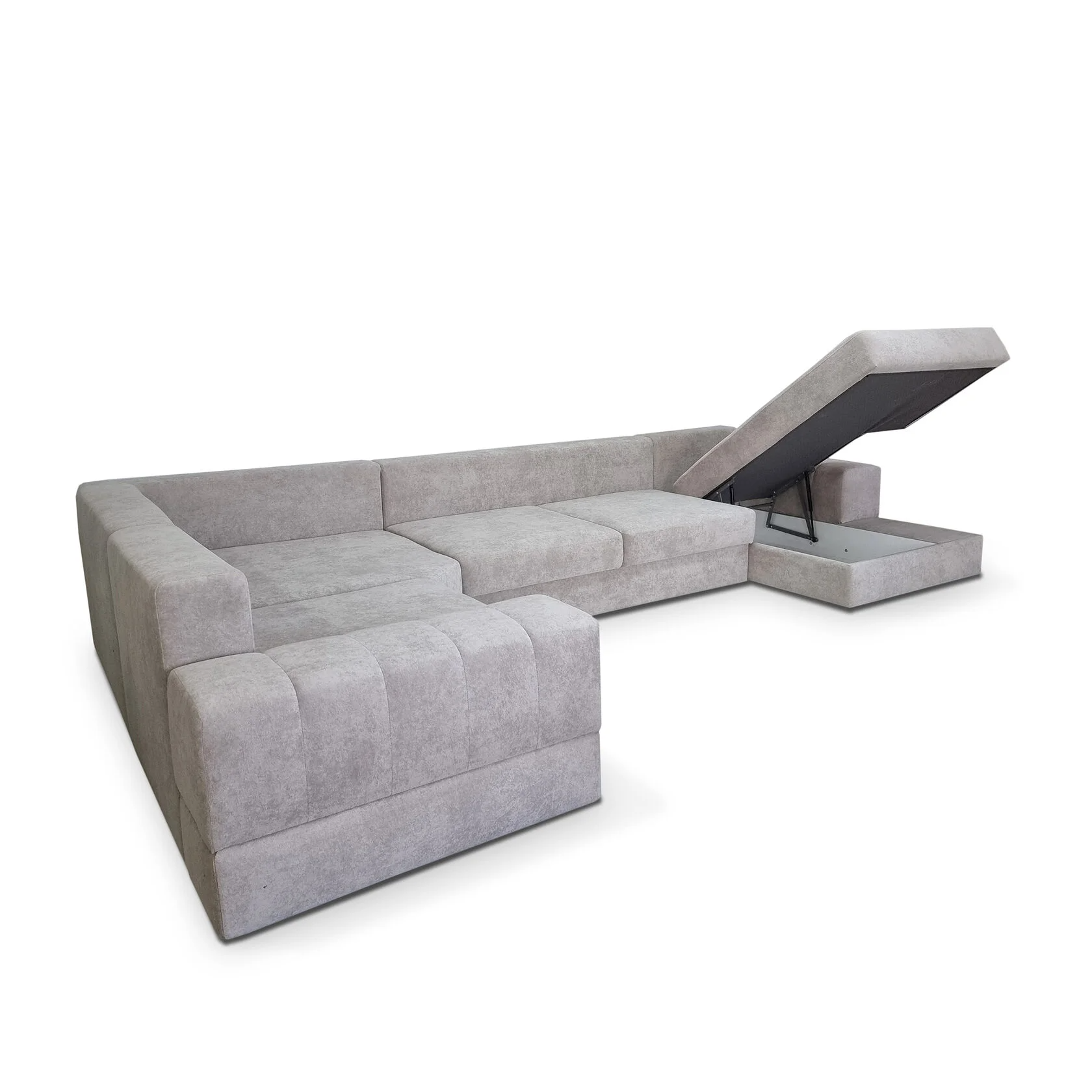 Палермо модульный с широкими подлокотниками и с большим угловым модулем-5